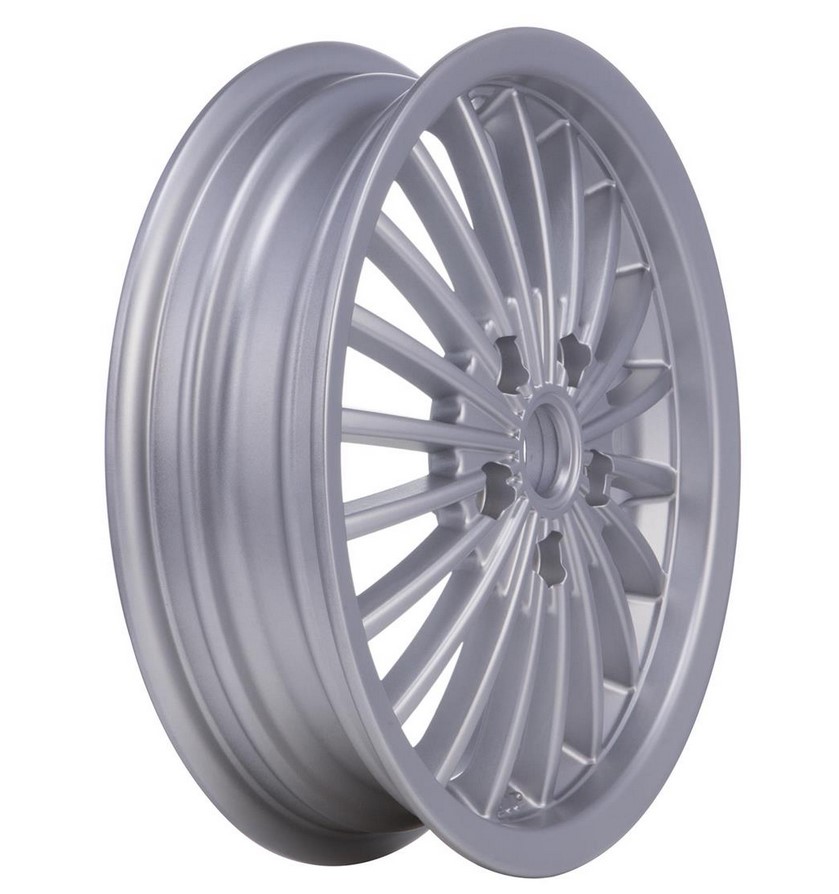 Felge vorne/hinten für Vespa GTS/​GTS Super/​GTV/​GT 60/​GT/​GT L 125-300ccm, silber