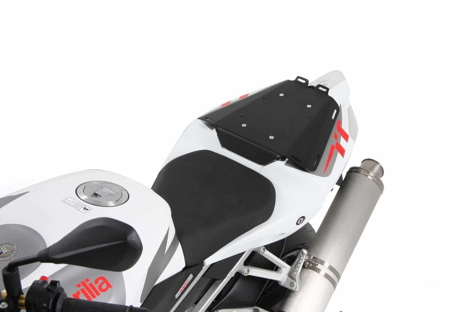 Sportrack schwarz für Aprilia Tuono 1000 R /Factory (09-11) Hepco & Becker