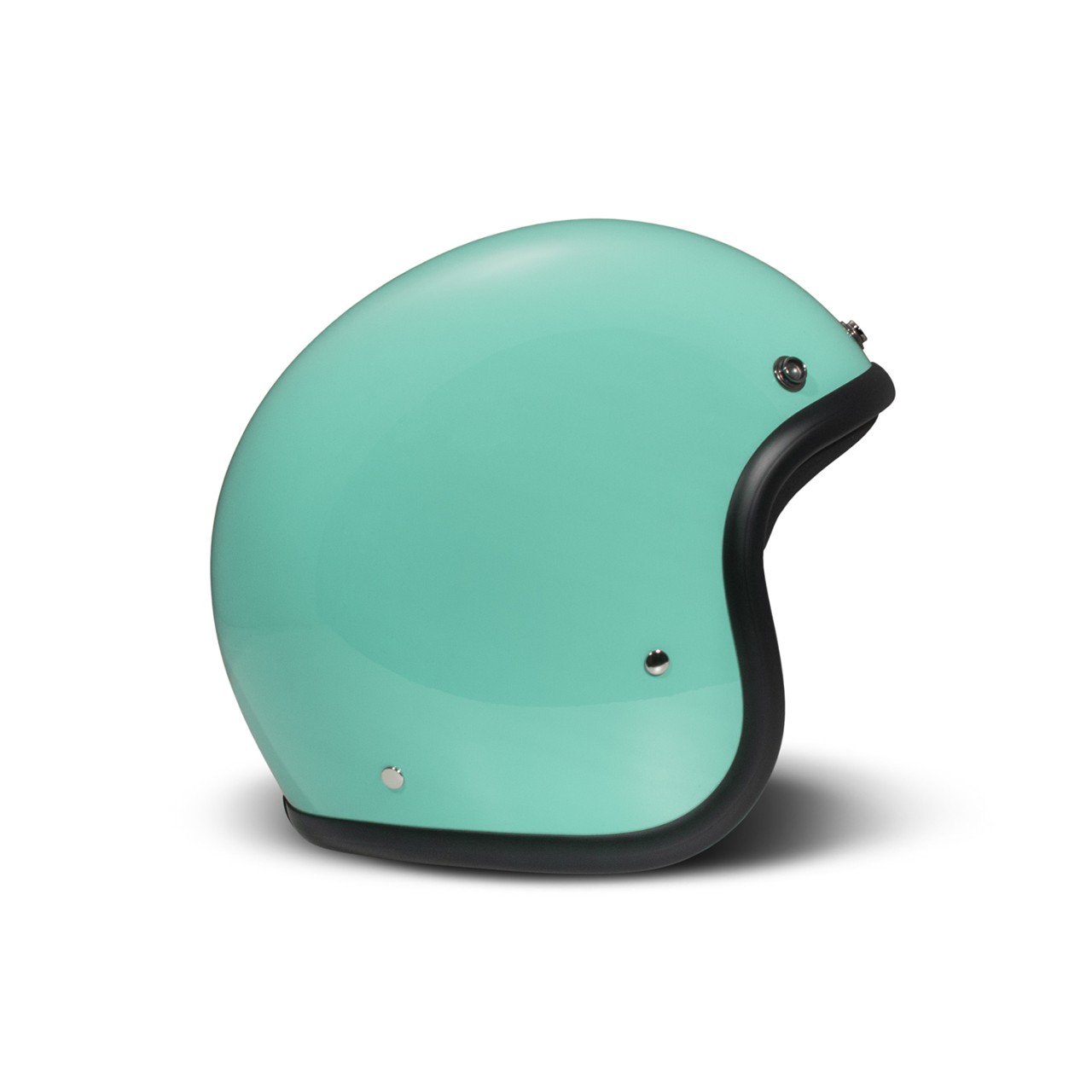 DMD Jethelm Retro, türkis, glänzend, Turquoise, Fiberglas, ECE 22.06