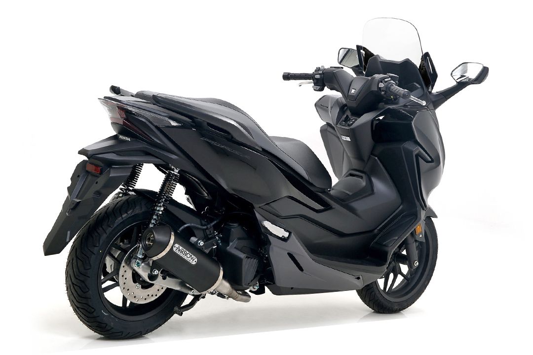 ARROW Auspuff DARK URBAN für Honda Forza 125 (15-)