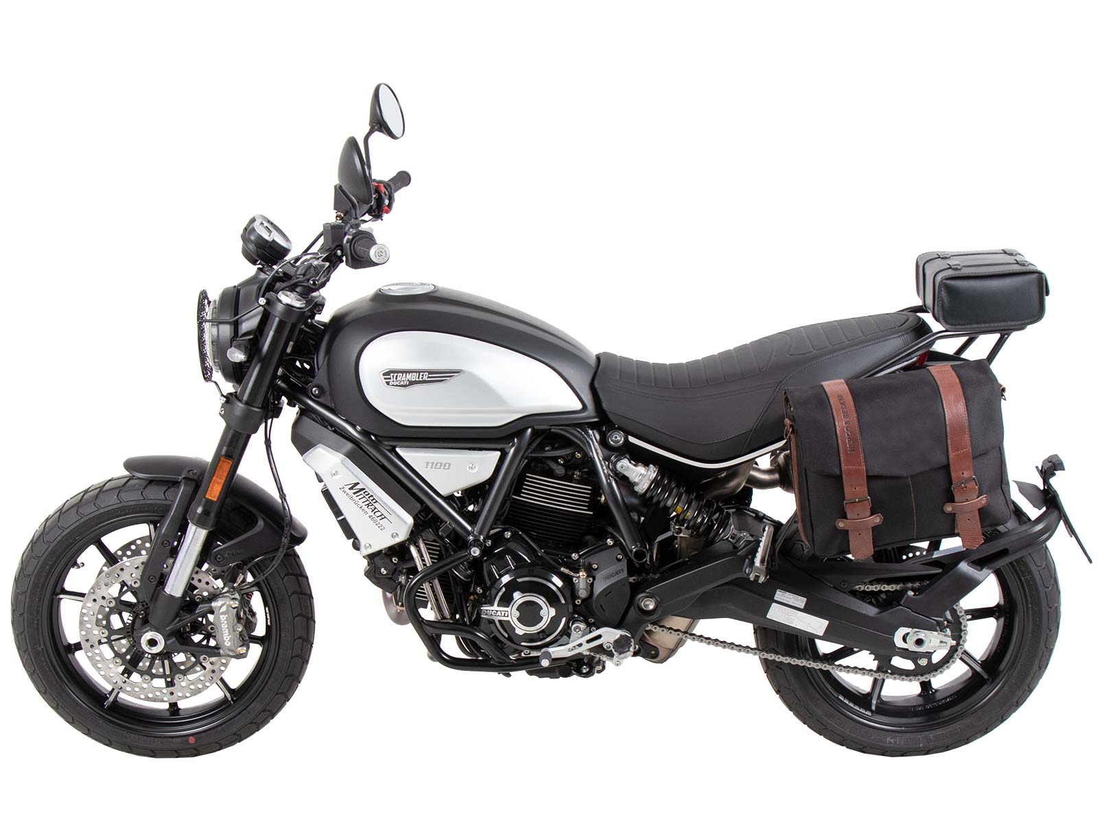 C-Bow Seitenträger links für Ducati Scrambler 1100 Dark Pro /Pro /Sport Pro (21-24) Hepco & Becker