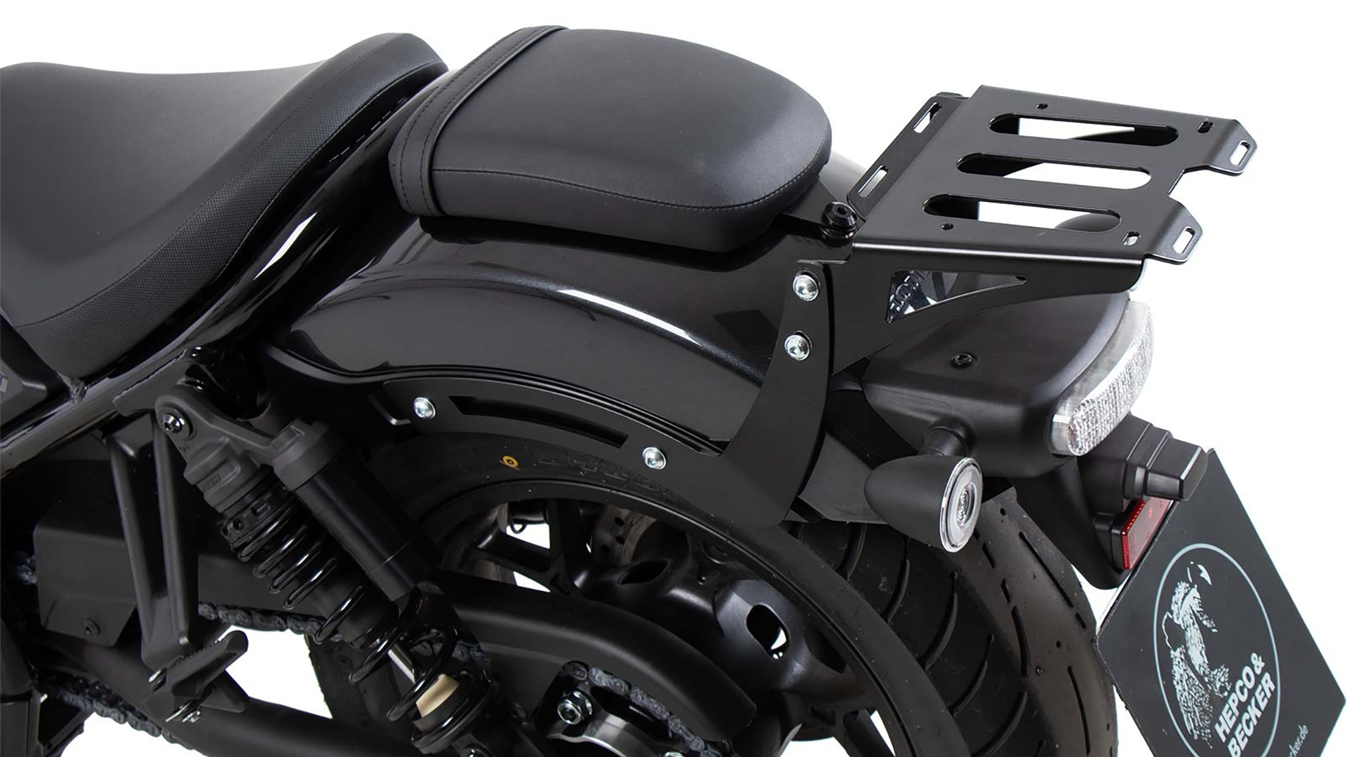 Minirack Softgepäck-Heckträger schwarz für Honda CMX 1100 Rebel /DCT (21-24) Hepco & Becker