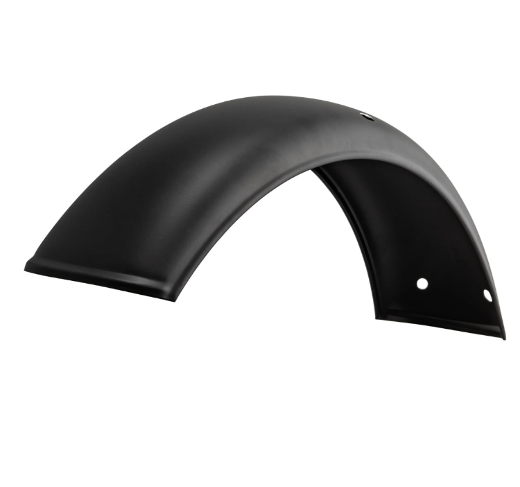 Kotflügel 2.0 Garelli ohne Halter für Vespa PX 80-200ccm, Metall schwarz matt