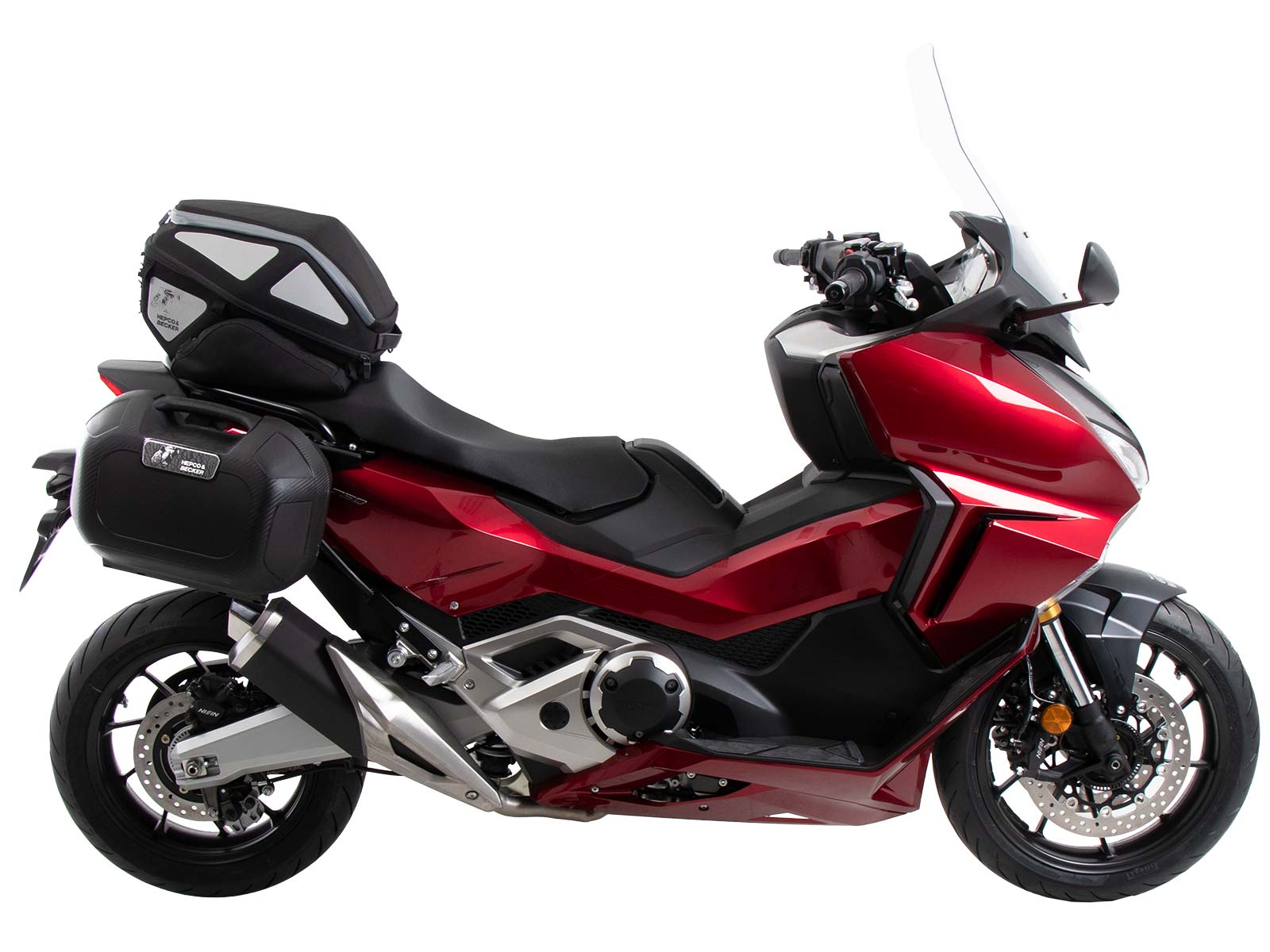 C-Bow Seitenträger schwarz für Honda NSS 750 Forza (21-) Hepco & Becker