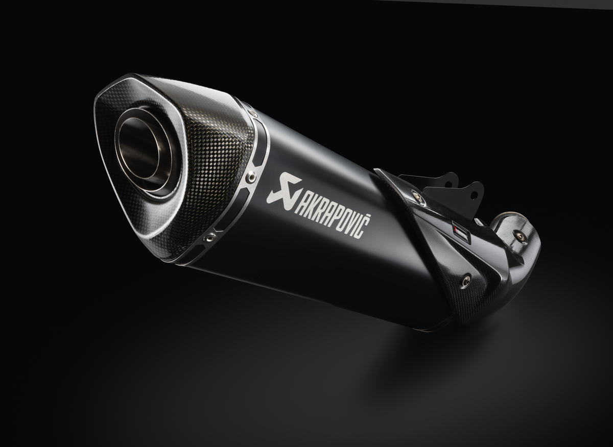 Akrapovic Slip-On LINE Auspuffanlage schwarz für KTM 890 Duke (Bj.20-)