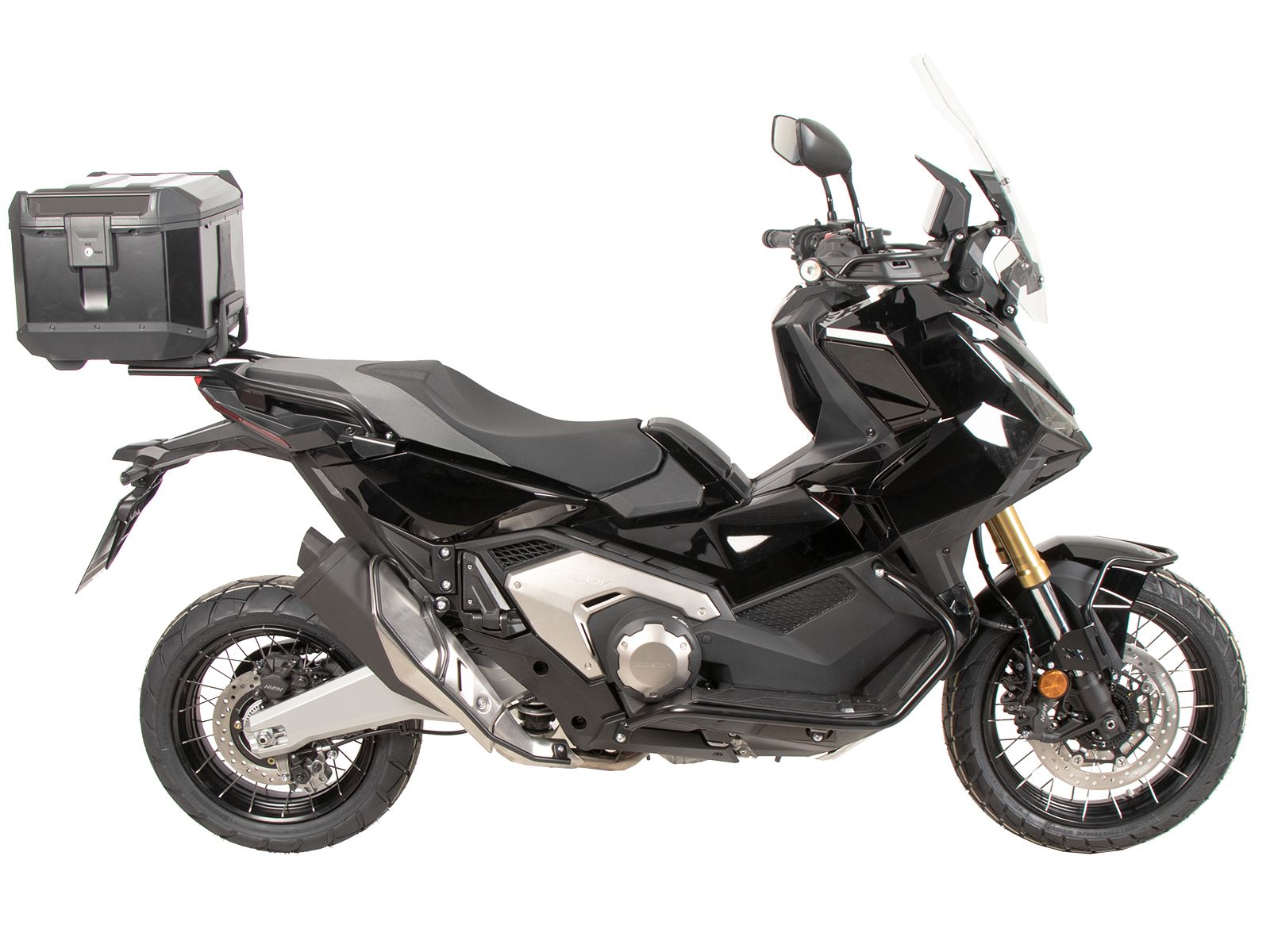 Alurack Topcaseträger schwarz für Honda X-ADV (25- ) Hepco & Becker