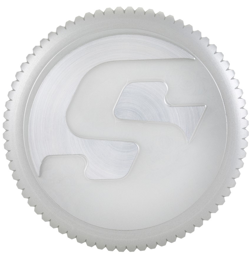 Tankdeckel für Vespa, silber matt