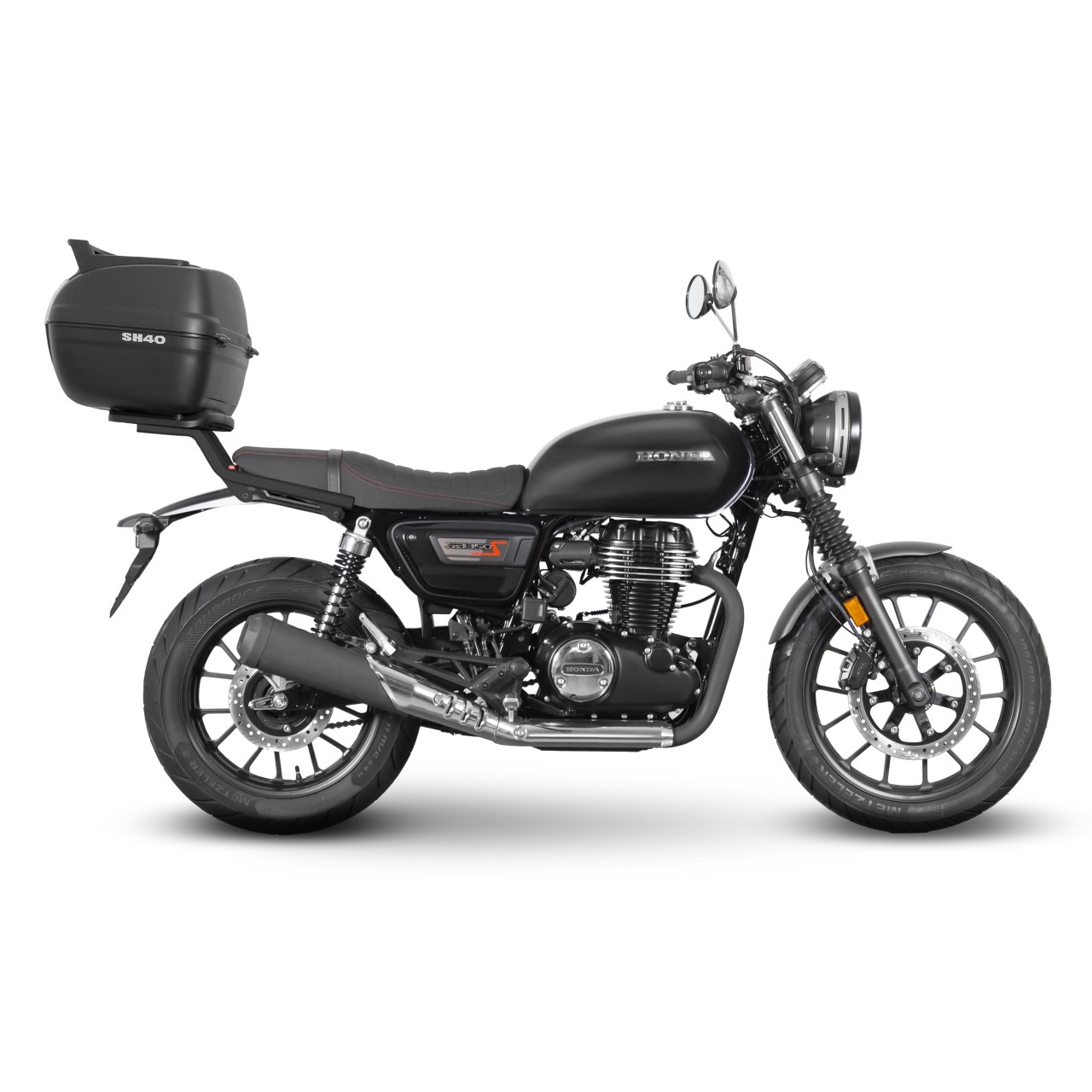 Shad Top Case Träger schwarz lackiert für Honda GB 350 S (25-)