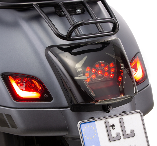Blinker Kit vorne & hinten für Vespa GTS/​GTS Super/​GTV 125-300ccm ('14-), getönt