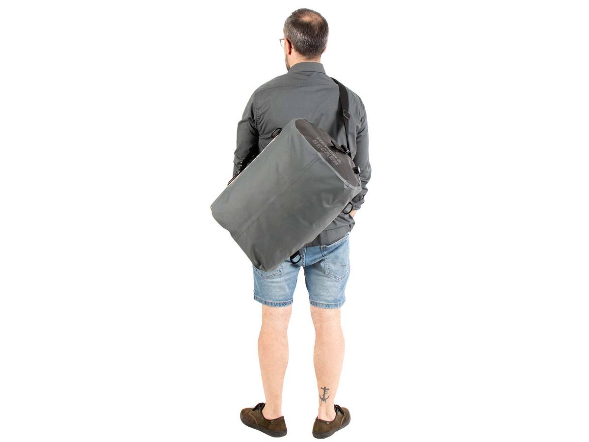 Drybrid Bag 50L Hecktasche grau Hepco & Becker
