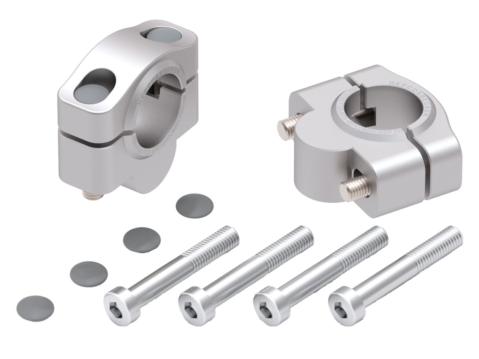 Lenkererhöhung H=20 mm für Honda CB 125 R (18-24) Hepco & Becker