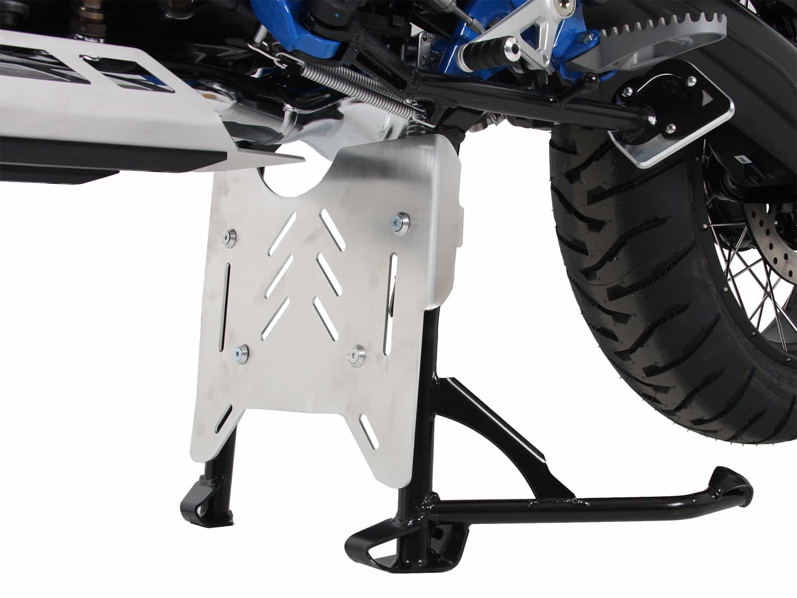 Aluminium-Schutzplatte für Original-Hauptständer für BMW R 1250 GS Adventure (19-24) Hepco & Becker