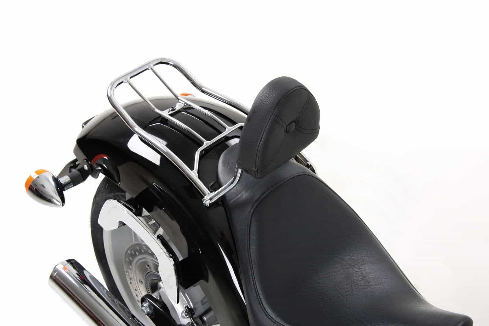 Solorack mit Rückenlehne chrom für Honda VT 1300 CX Fury (10-16) Hepco & Becker
