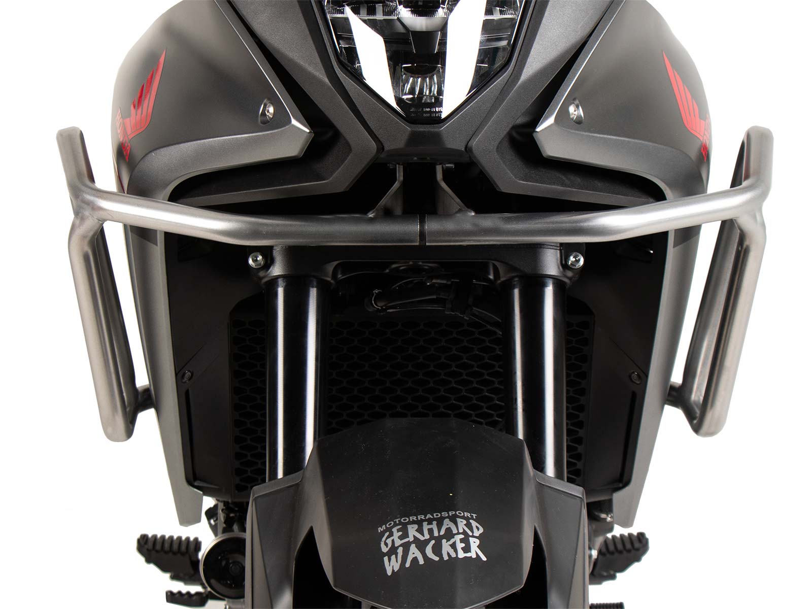 Tankschutzbügel silber für Honda XL 750 Transalp (23-) Hepco & Becker