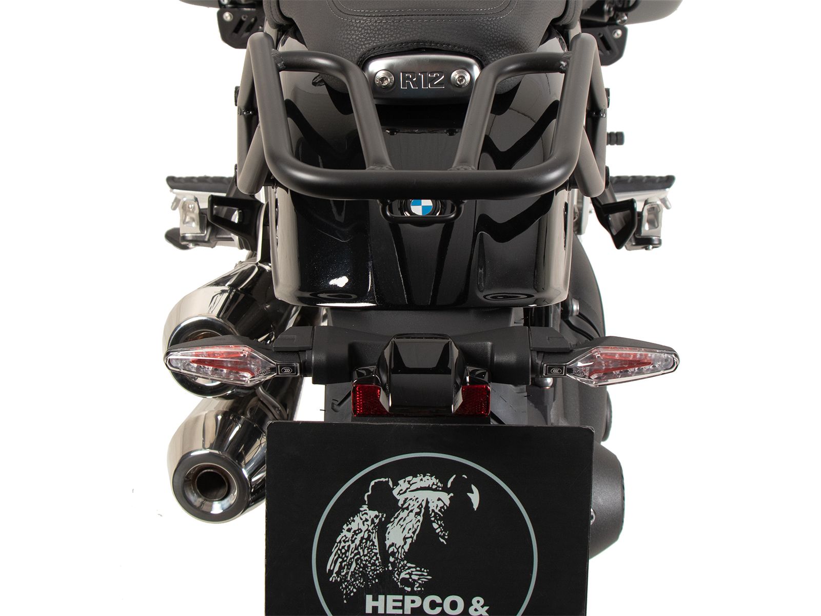 Rohrgepäckbrücke schwarz für BMW R 12 (24-) Hepco & Becker