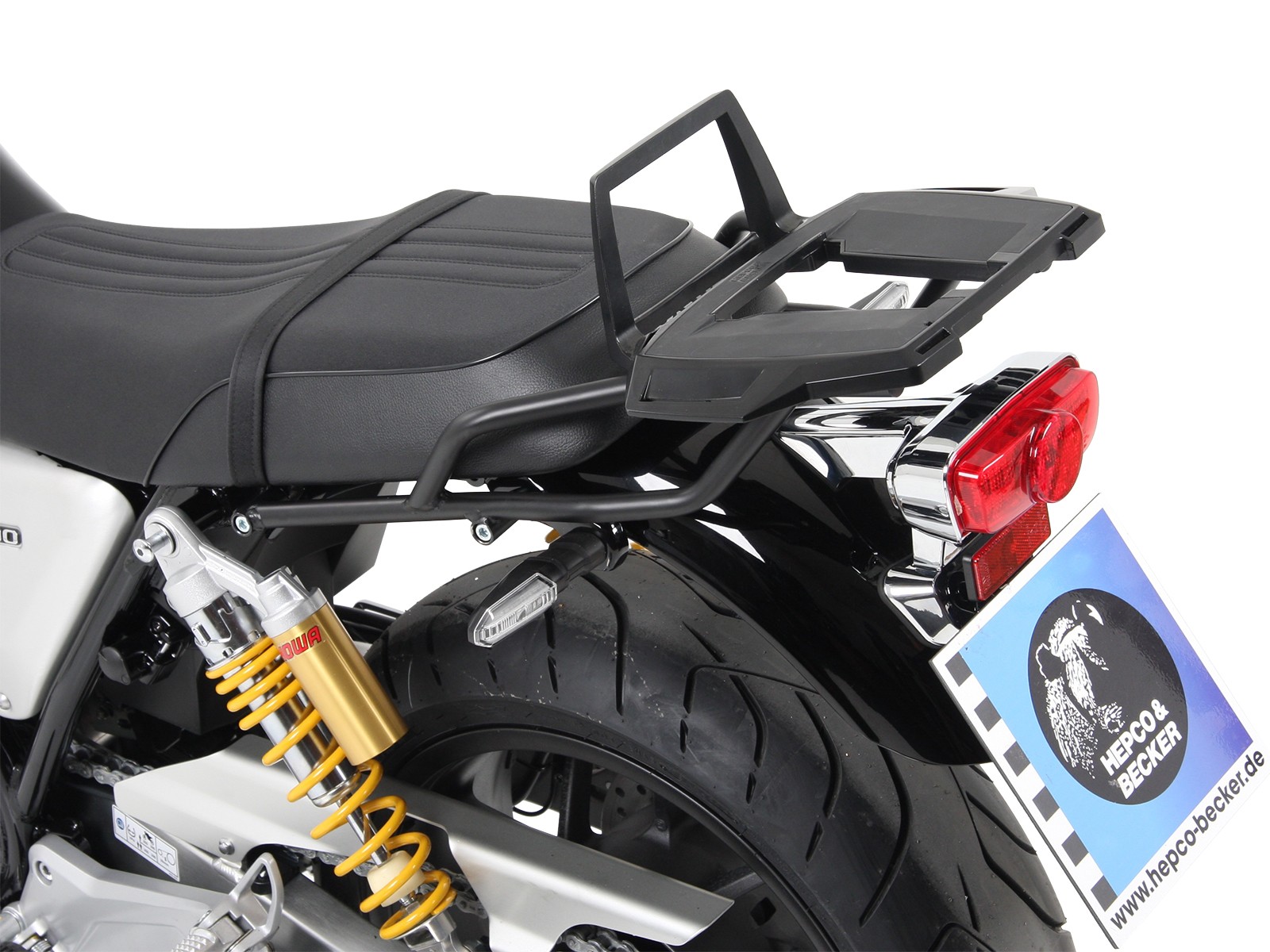 Alurack Topcase-Träger schwarz für Honda CB 1100 EX /RS  (17-20) Hepco & Becker