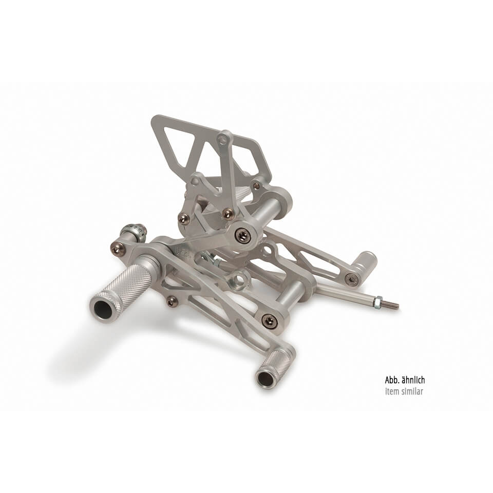 LSL Rastenanlage für Yamaha YZF750R/SP, 1993- , silber