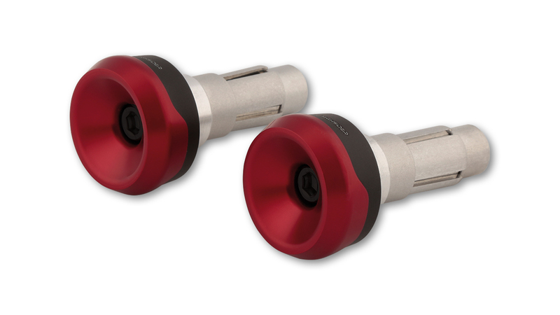 HIGHSIDER pro Akron-XS Lenkergewichte Rot (Paar)