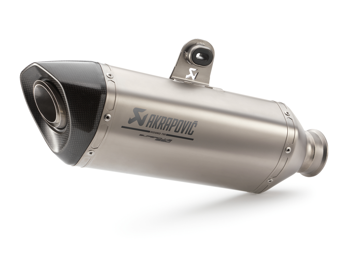 Akrapovic Slip-On LINE Auspuffanlage silber für 1290 Super Duke GT (Bj.19-)