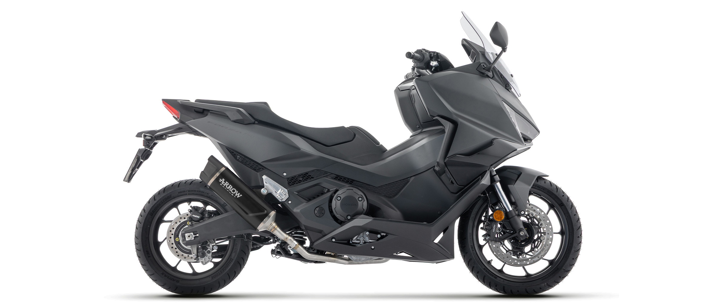 ARROW Auspuff INDY RACE für Honda Forza 750 2025-, Titan