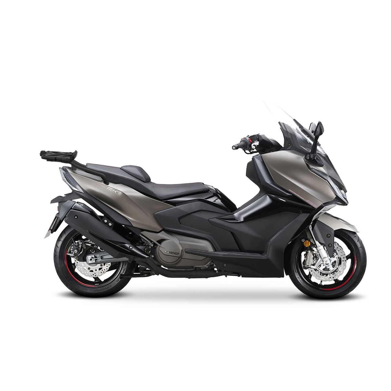 Shad Top Case Träger schwarz lackiert für Kymco AK 550 Premium (23-25)