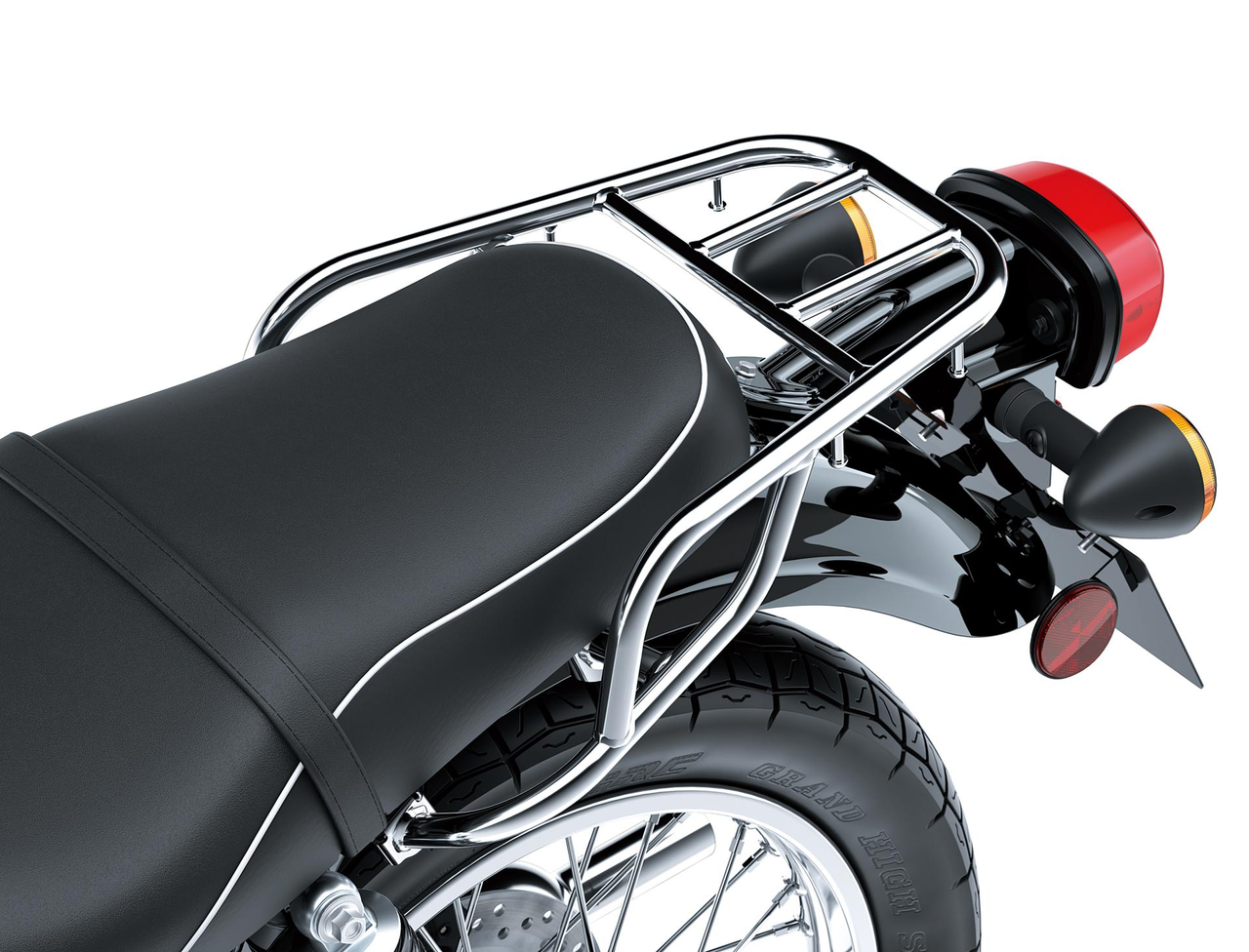 Gepäckträger chrom für Kawasaki W 230 (25-) Original