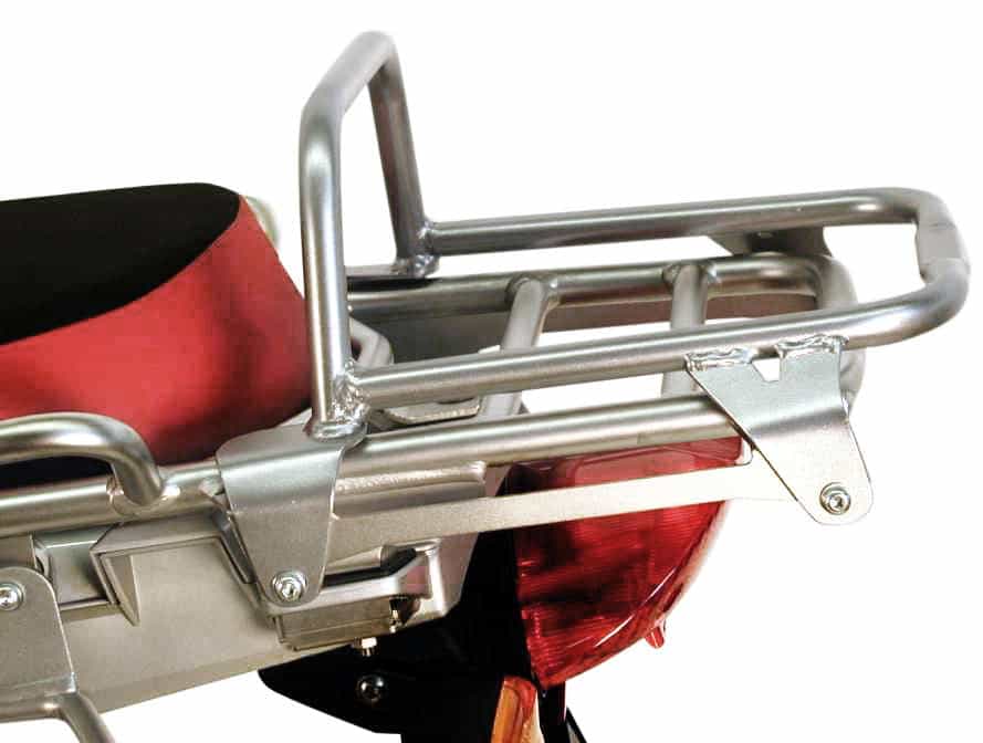 Rohrgepäckbrücke Topcase-Träger silber für BMW R 1200 GS Adventure (06-13) Hepco & Becker