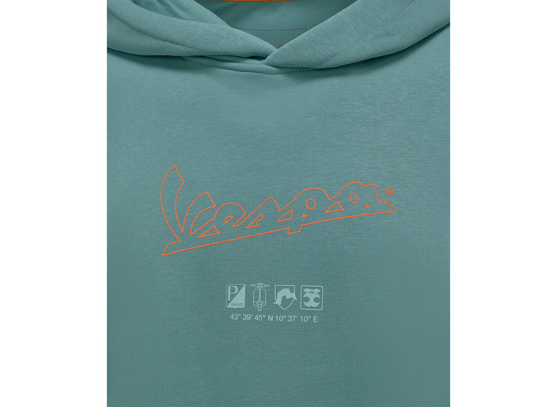Vespa Hoodie Soul grün DEC-Kollektion - L