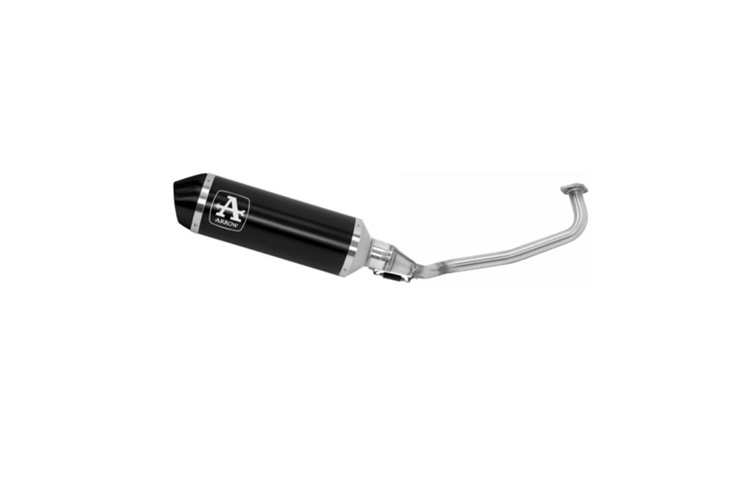ARROW Auspuff DARK URBAN für Yamaha NMAX 125 (21-22)