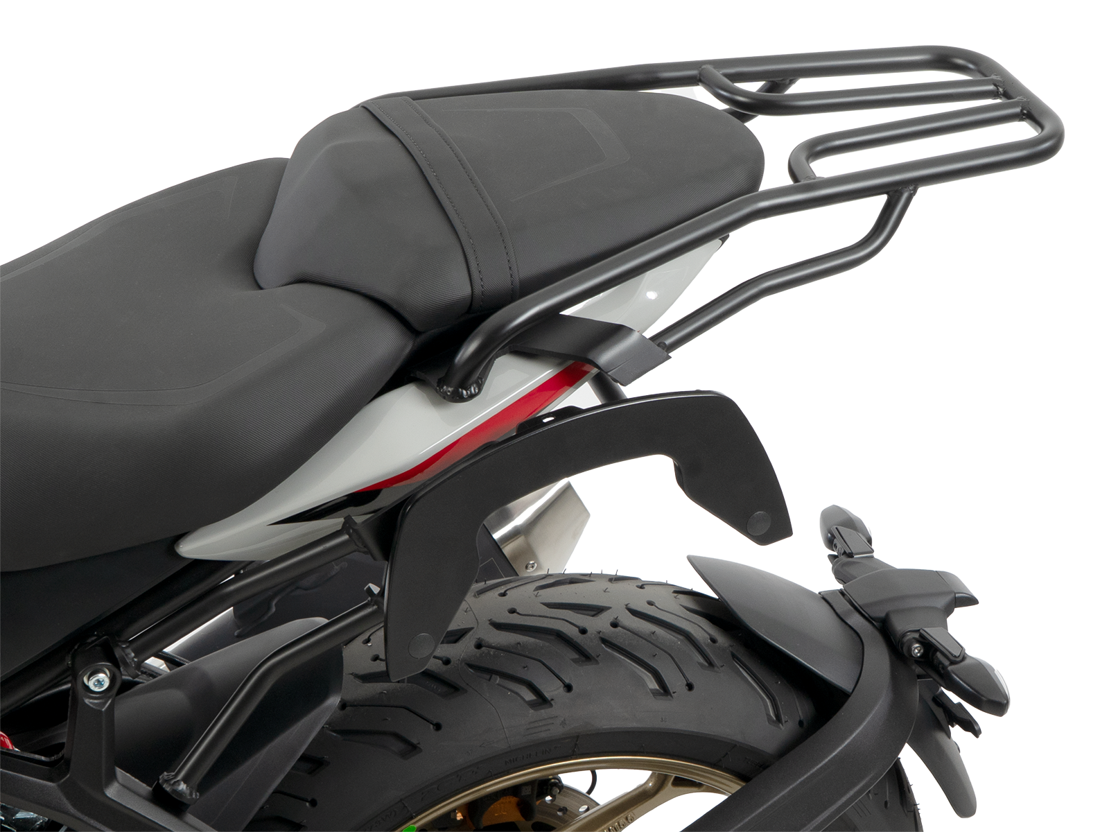 Rohrgepäckbrücke schwarz für Triumph Trident 800 (26-) Hepco & Becker