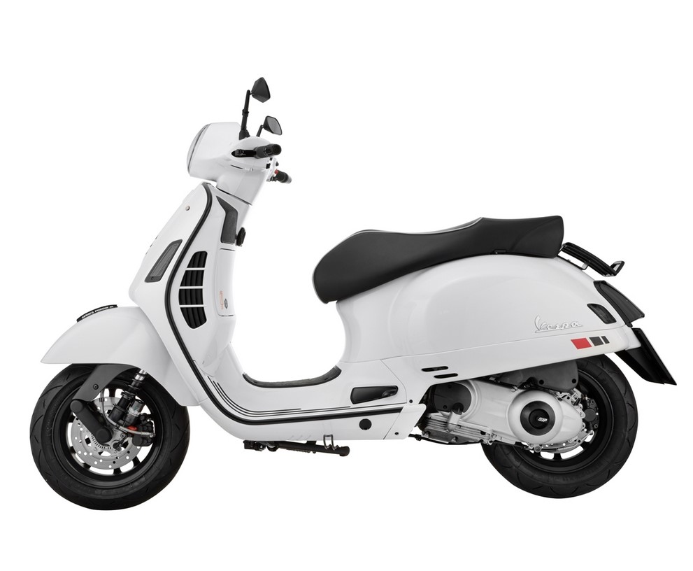Kotflügelnippel für Vespa GTS/​GTS Super/​GT/​GT L 125-300ccm, schwarz matt