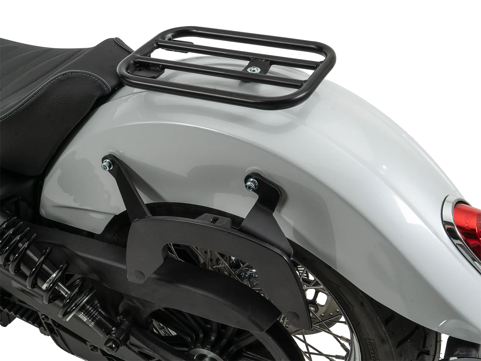 Solorack ohne Rückenlehne schwarz für Indian Scout Classic 1250 (25-) Hepco & Becker