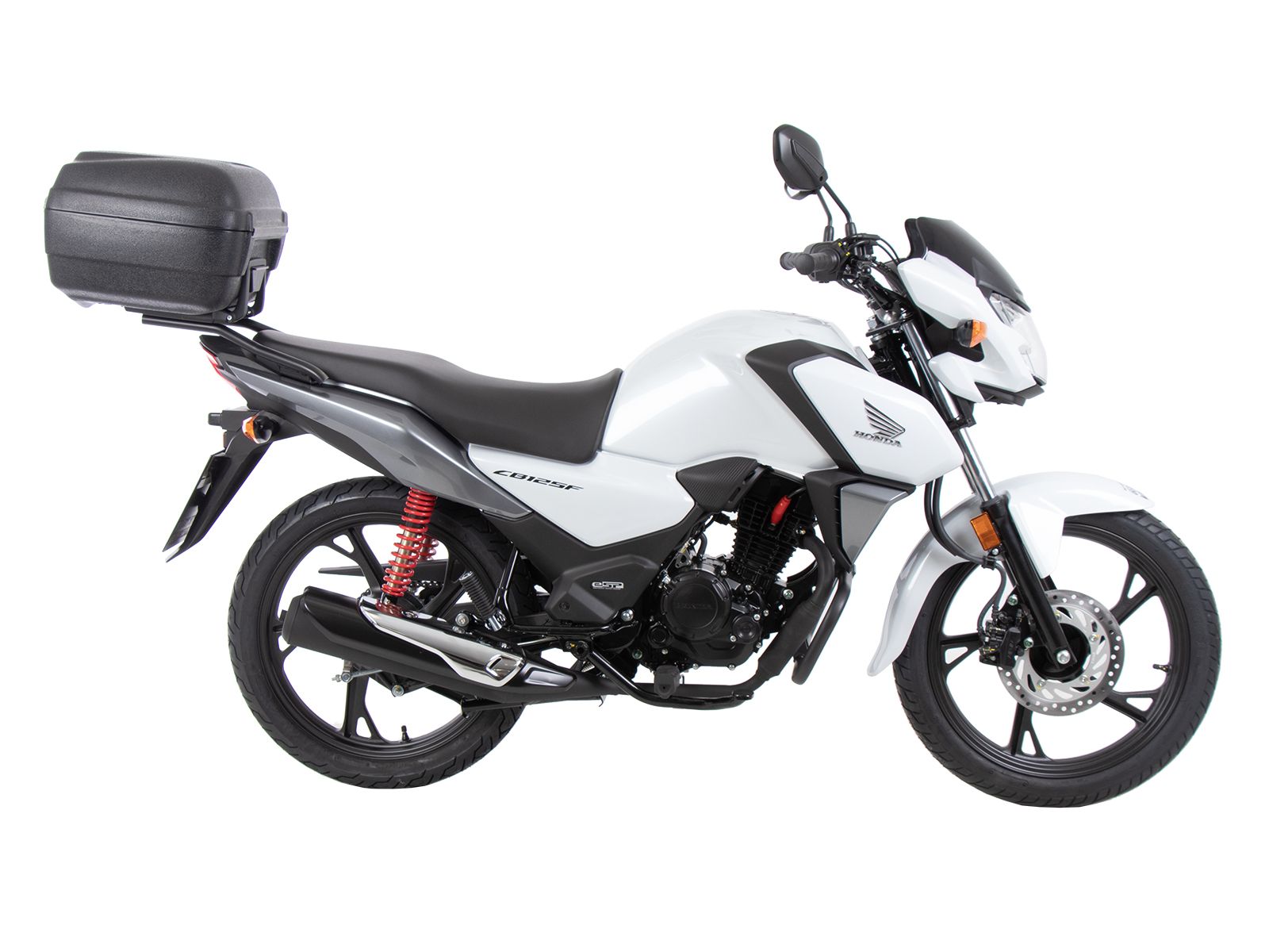 Alurack Topcaseträger schwarz für Honda CB 125 F (21-25) Hepco & Becker