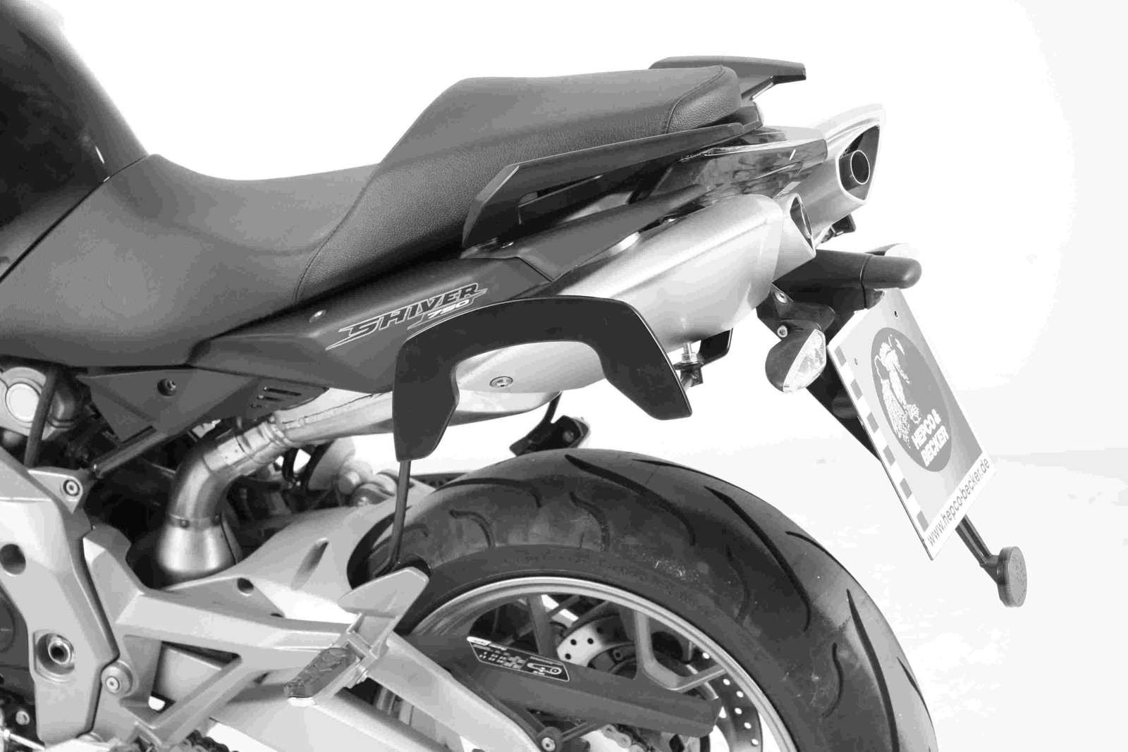C-Bow Seitenträger schwarz für Aprilia SL 750 Shiver (Bj.07-09)/ GT (Bj.09-16) Hepco & Becker