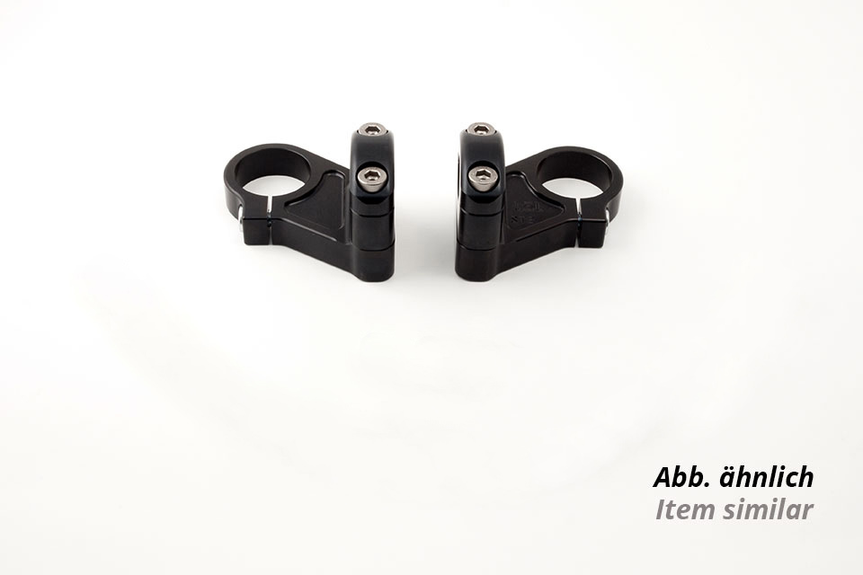 LSL Adapterkit Triumph TT600,  2000-2003, Speed Four/Daytona 600,  2002-2005, schwarz