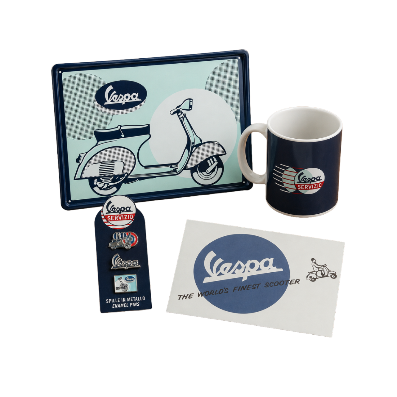 Vespa Merchandise Paket Go Vespa