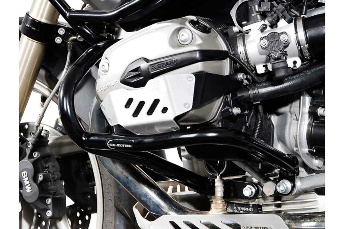 SW-Motech Sturzbügel für schwarz für BMW R 1200 GS (04-12)