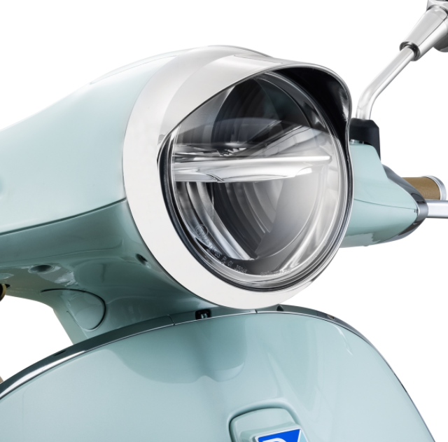 Lampenring für Vespa Primavera 50-125ccm 2T/​4T, chrom