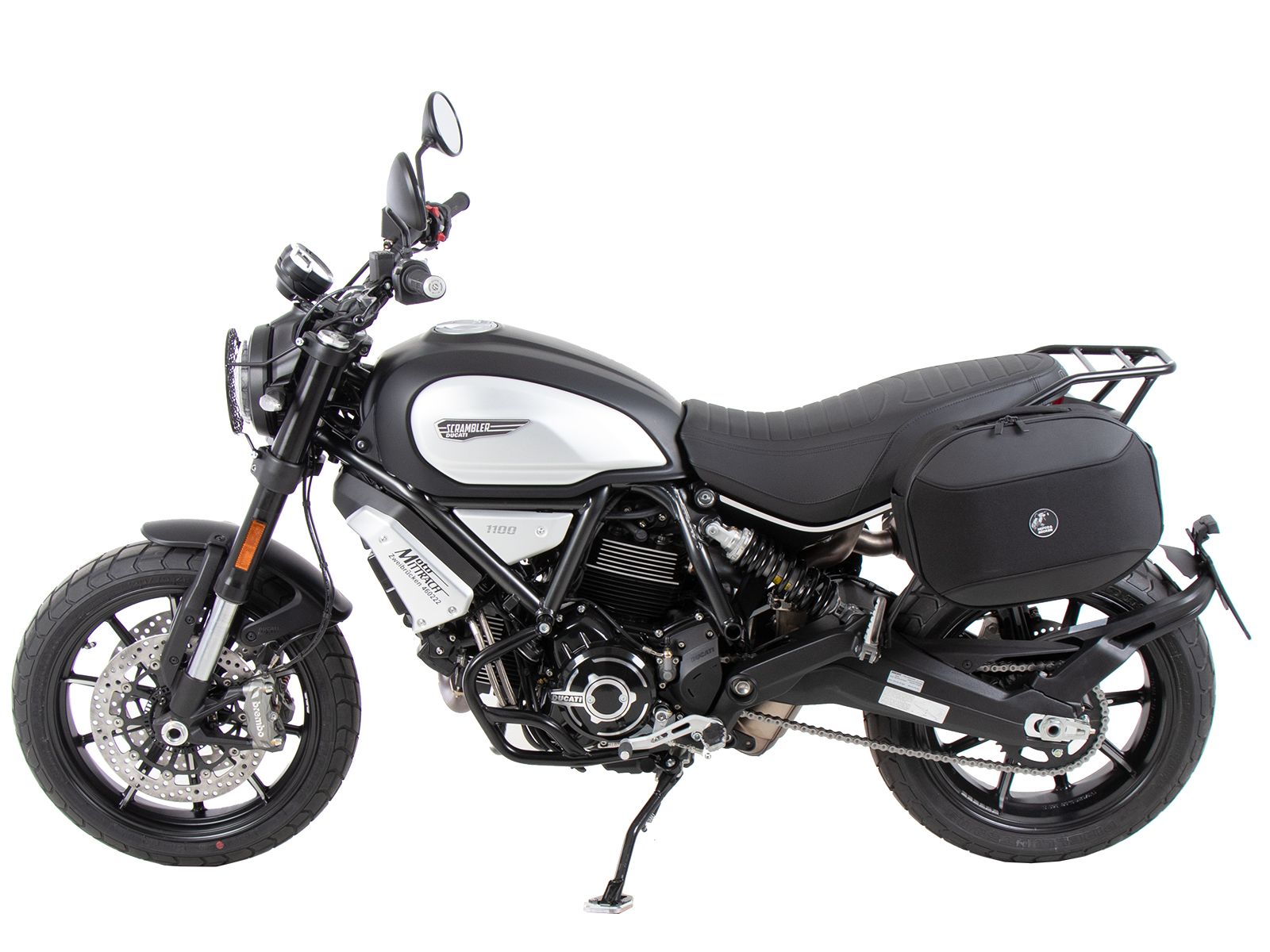 C-Bow Seitenträger links für Ducati Scrambler 1100 Dark Pro /Pro /Sport Pro (21-24) Hepco & Becker