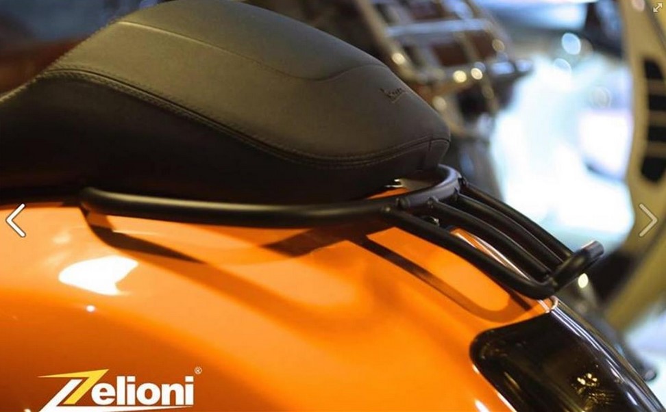 Gepäckträger hinten für Vespa GTS/​GTS Super/​GTV/​GT 60/​GT L 125-300ccm 4T LC, schwarz