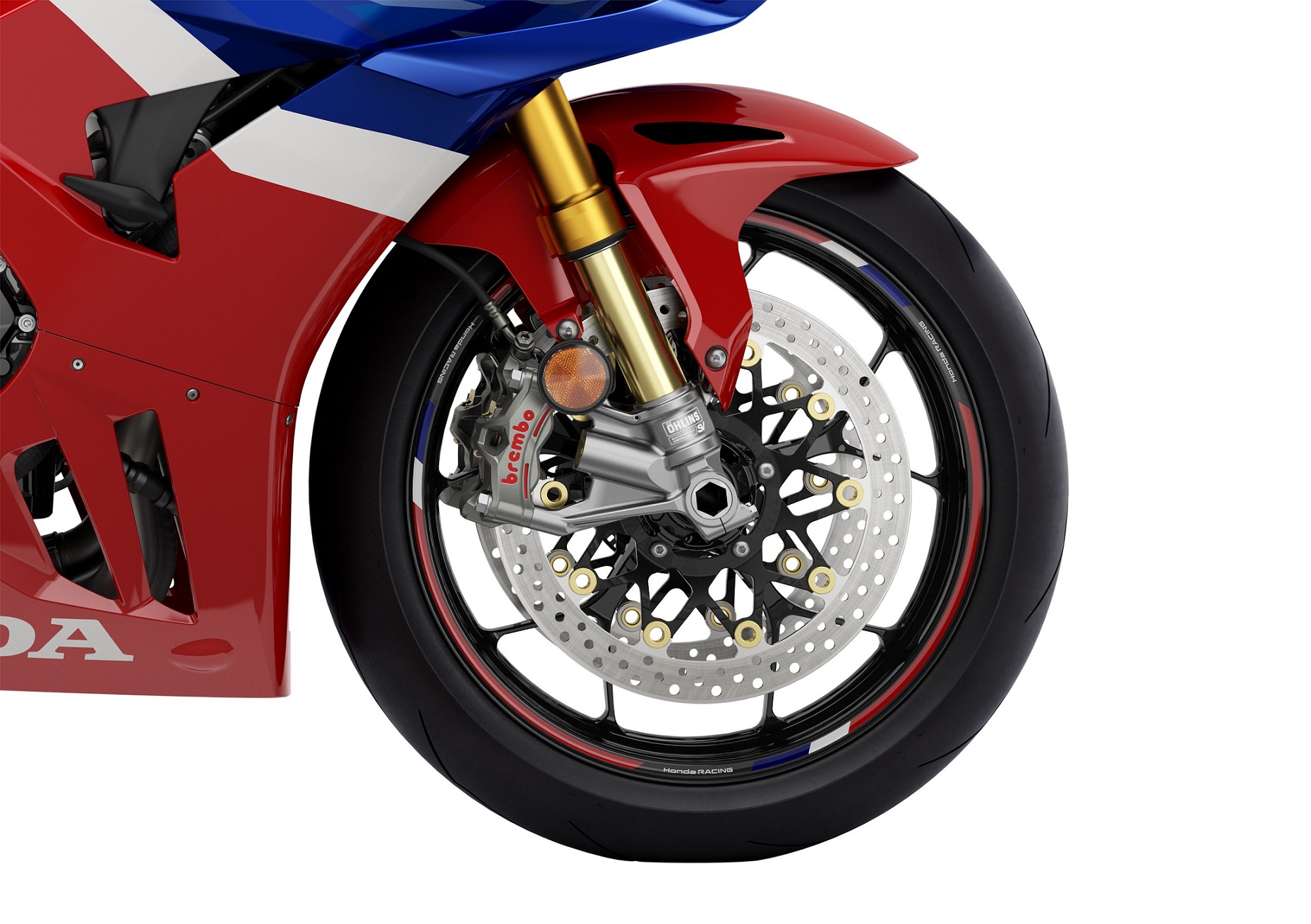 Felgenrandaufkleber "Tri-Colour" für Honda CBR 600 RR (24-) Original