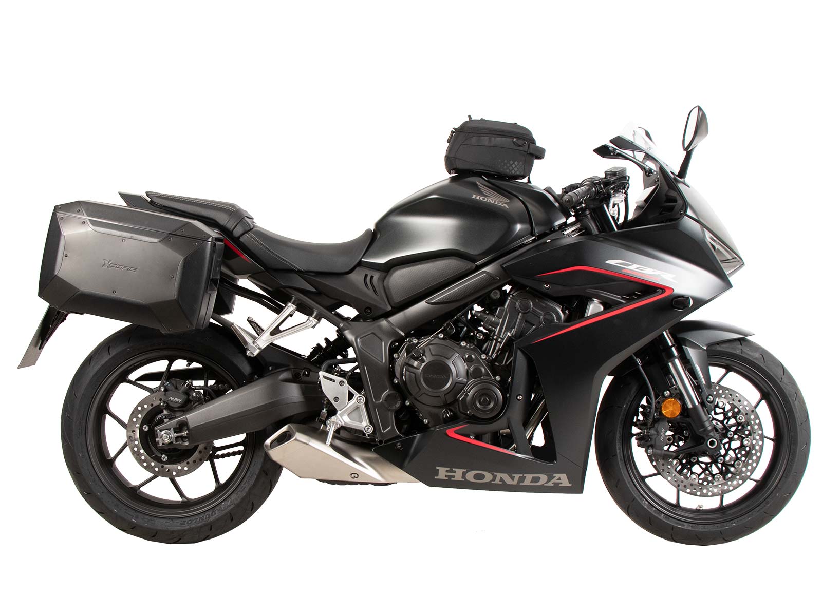 C-Bow Seitenträger schwarz für Honda CBR 650 R / E-Clutch (24-) Hepco & Becker
