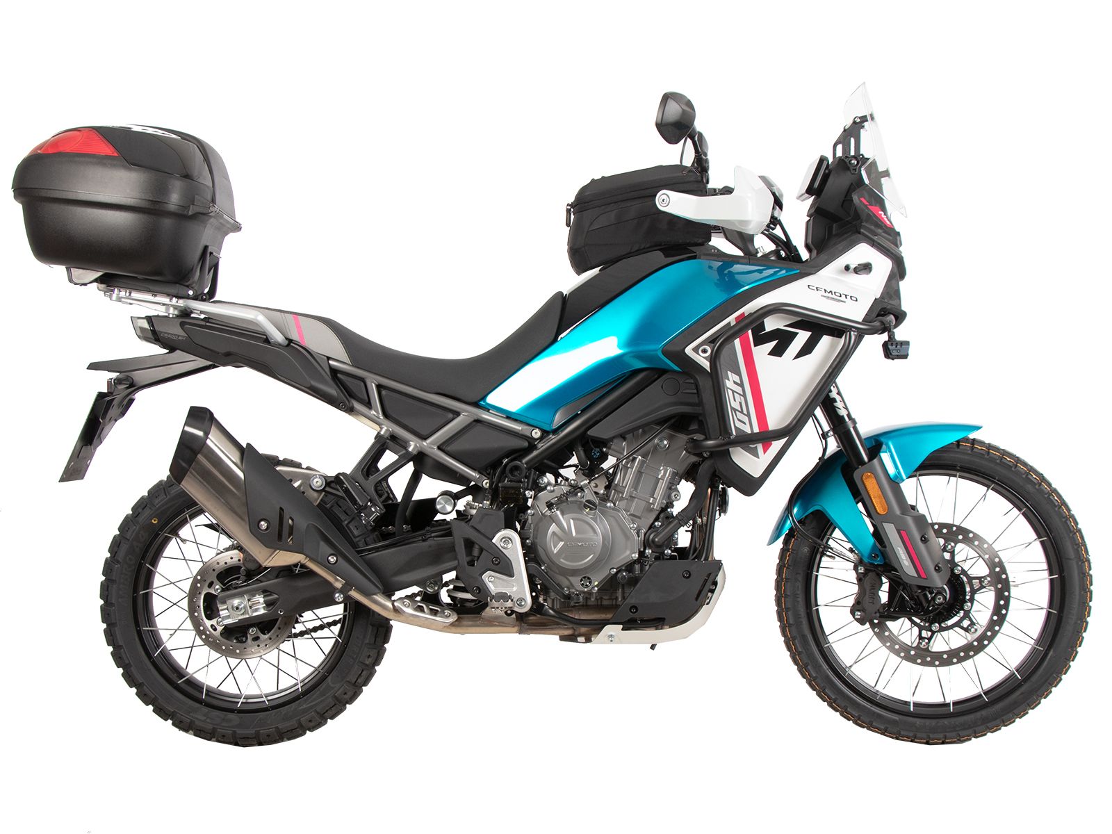 Alurack Topcaseträger schwarz für CFMoto 450 MT (24-) Hepco & Becker