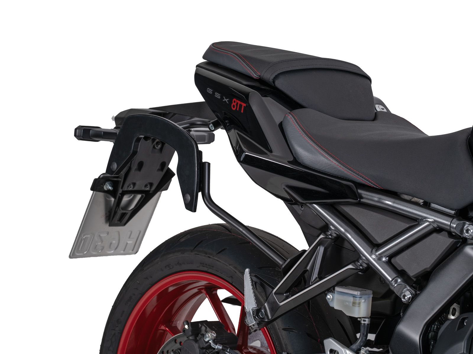 C-Bow Seitenträger schwarz für Suzuki GSX-8TT (25-) Hepco & Becker
