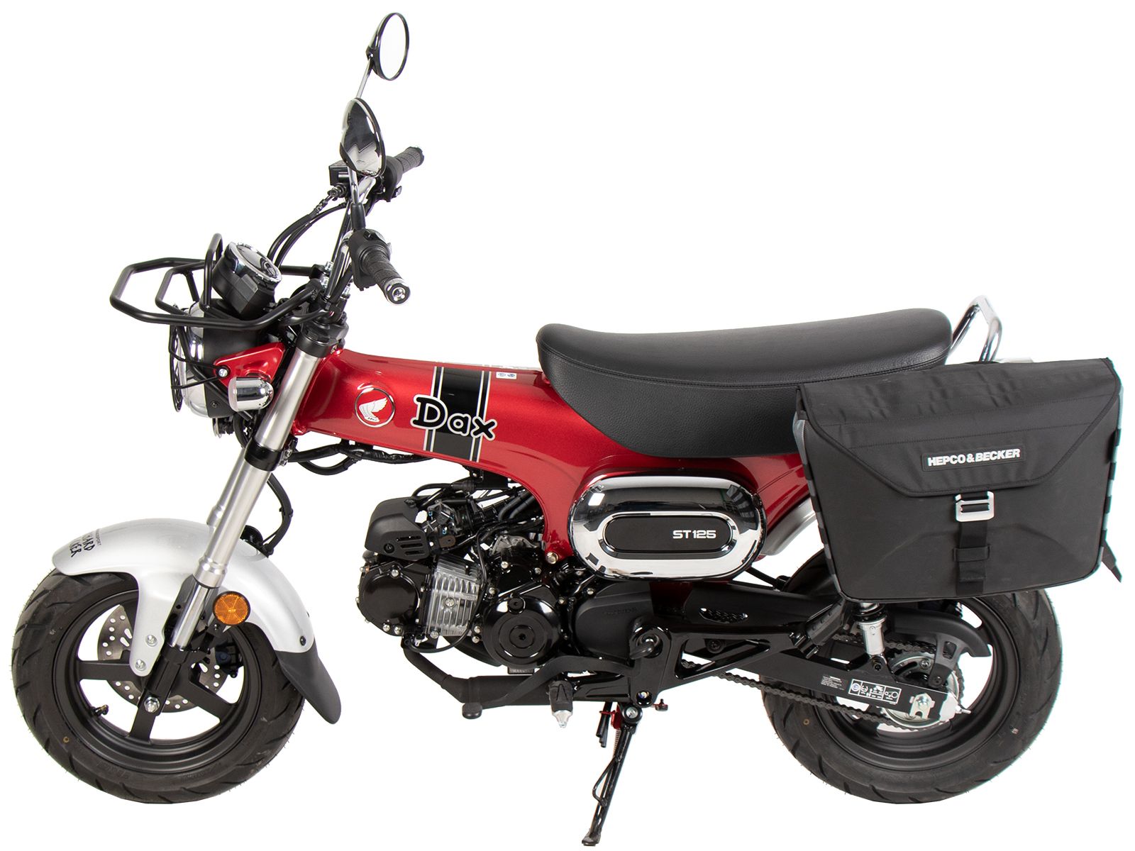 C-Bow Seitenträger einseitig links schwarz für Honda Dax ST 125 (22-) Hepco & Becker