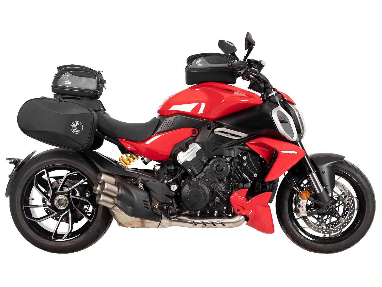 Tankring Basic inkl. Tankrucksackverschlusseinheit für Ducati Diavel V4 (23-) Hepco & Becker