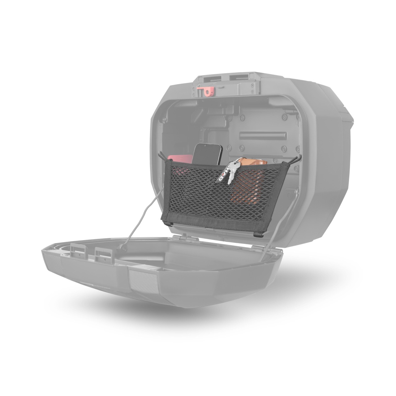 Shad Seitenkoffer Satz SH38X erweiterbar, Carbon-Optik / schwarz, 38l