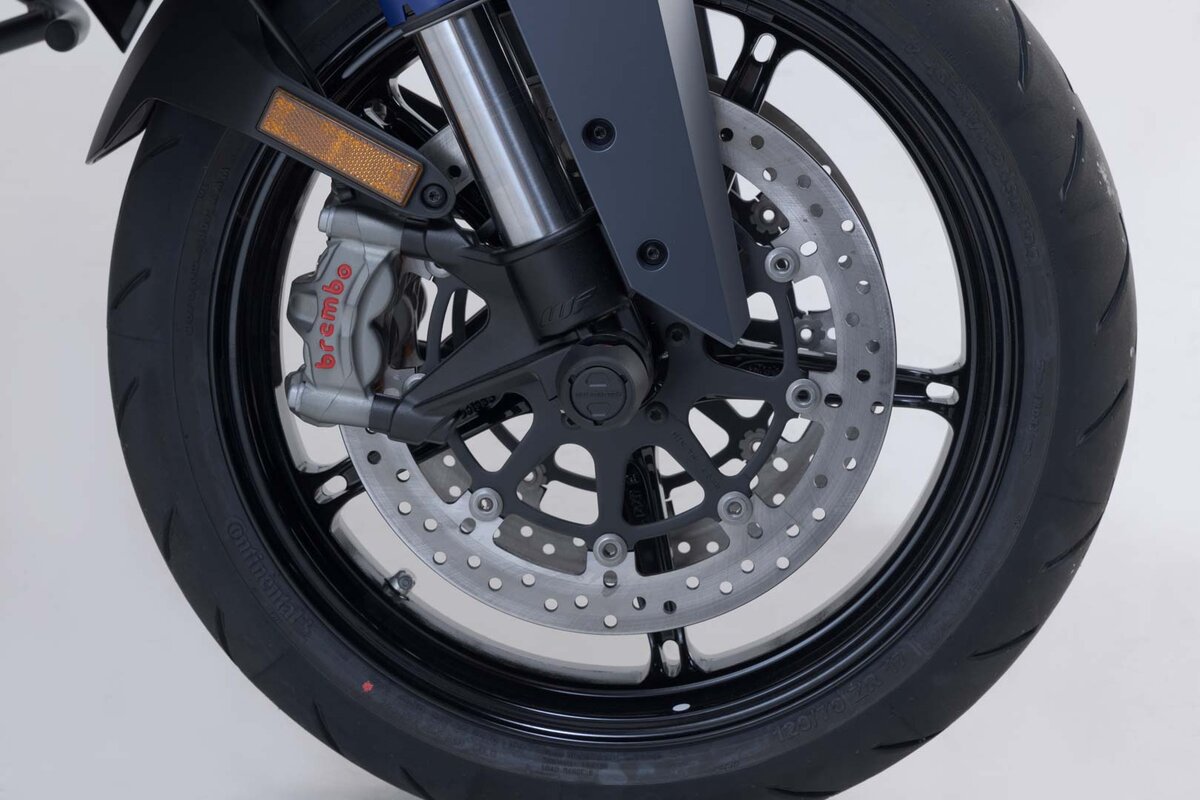 SW-Motech Sturzpad-Kit für Vorderachse schwarz für KTM Modelle