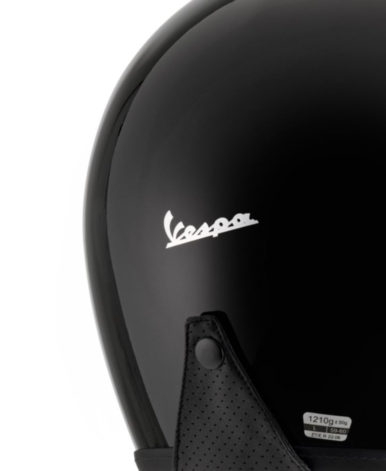 Vespa Jethelm Versilia schwarz - XS
