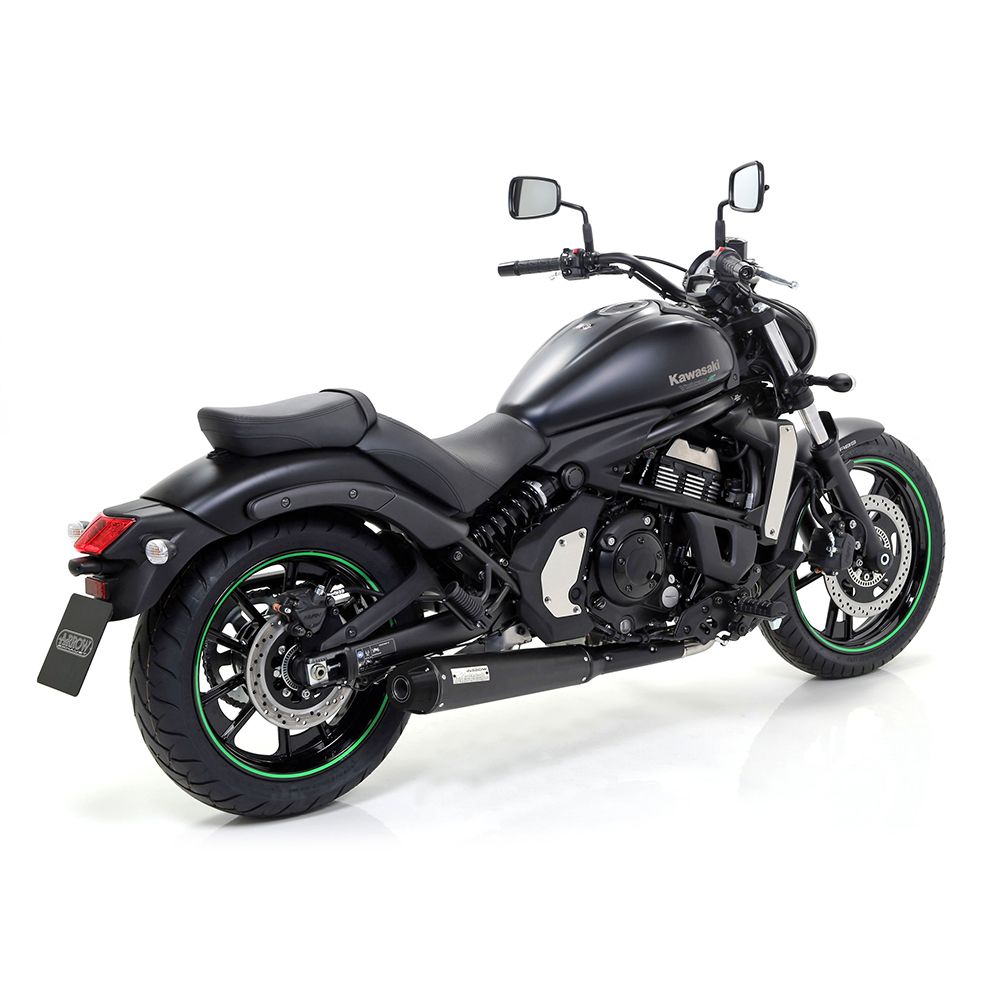 ARROW Auspuff Komplettanlage DARK REBEL für Kawasaki Vulcan S 650 (14-16)